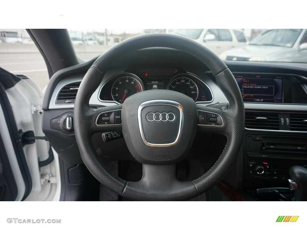 2012 A5 2.0T quattro Coupe - Glacier White Metallic / Cinnamon Brown photo #20