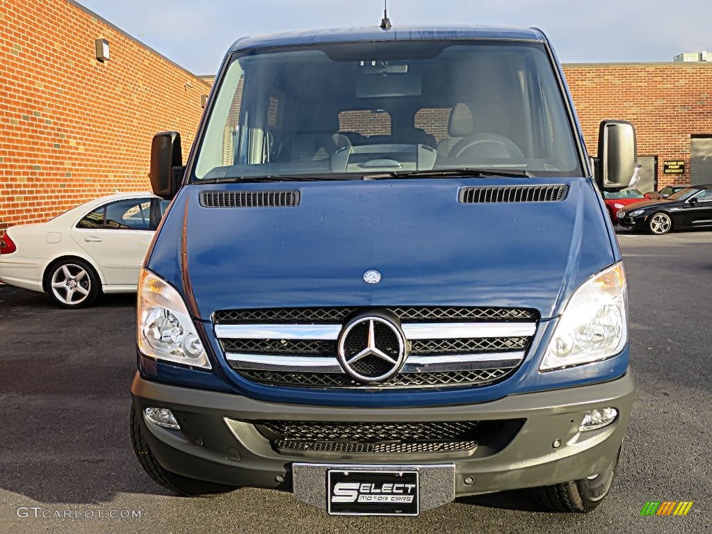 2011 Sprinter 2500 Passenger Van - Jasper Blue Metallic / Black photo #5