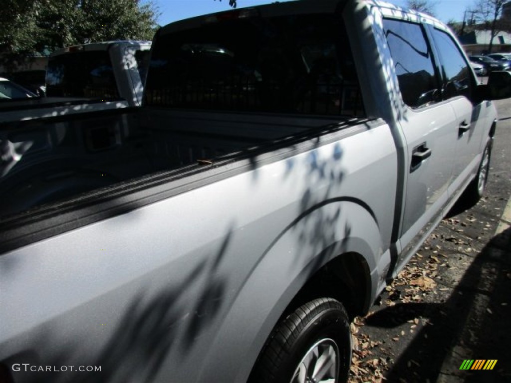 2016 F150 XLT SuperCrew - Ingot Silver / Medium Earth Gray photo #7