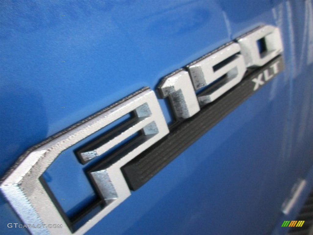 2016 F150 XLT SuperCrew - Blue Flame / Black photo #4