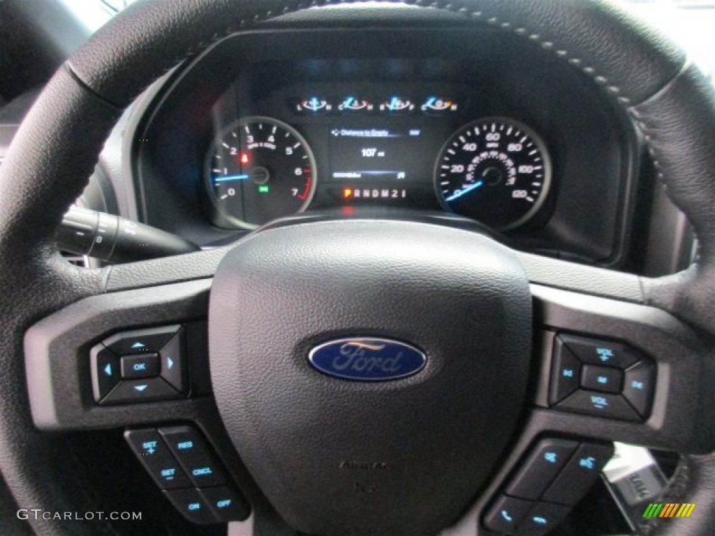 2016 F150 XLT SuperCrew - Blue Flame / Black photo #22