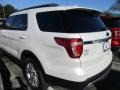 2016 White Platinum Metallic Tri-Coat Ford Explorer XLT  photo #4