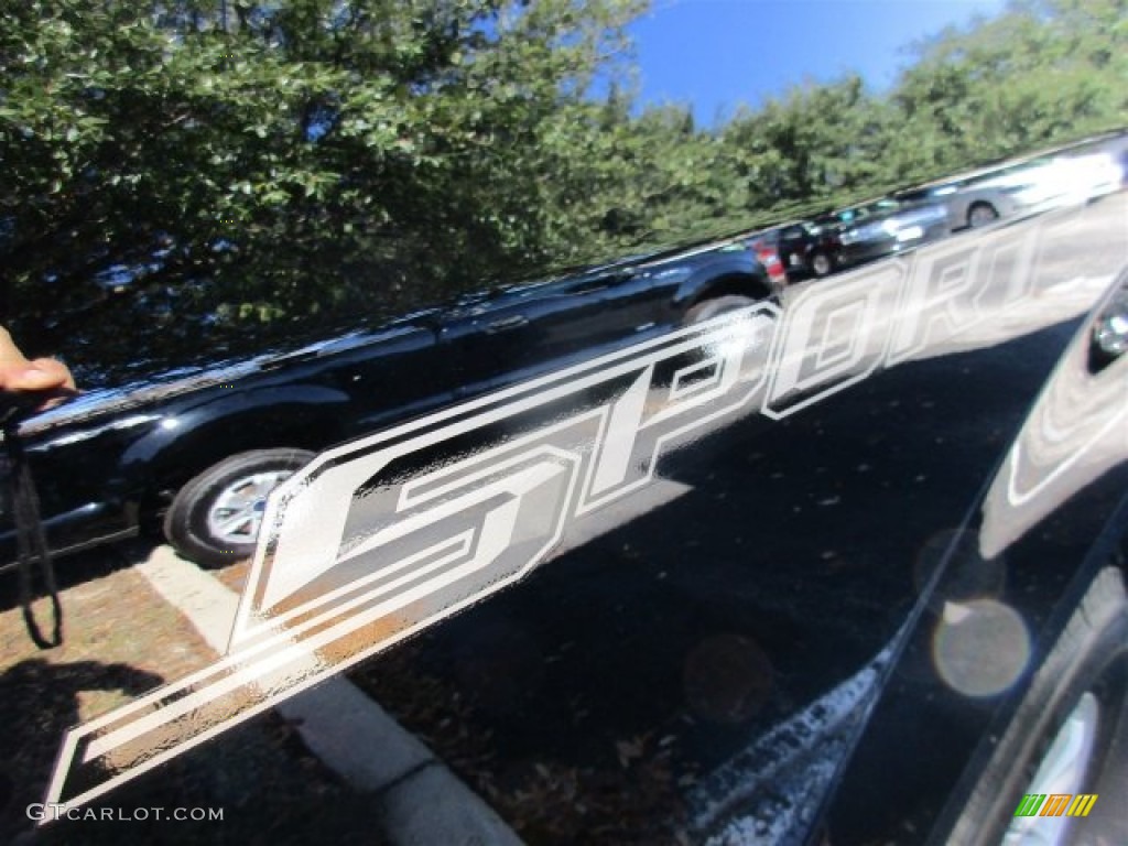 2016 F150 XL SuperCab - Shadow Black / Medium Earth Gray photo #8