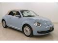 2013 Denim Blue Volkswagen Beetle 2.5L Convertible  photo #2