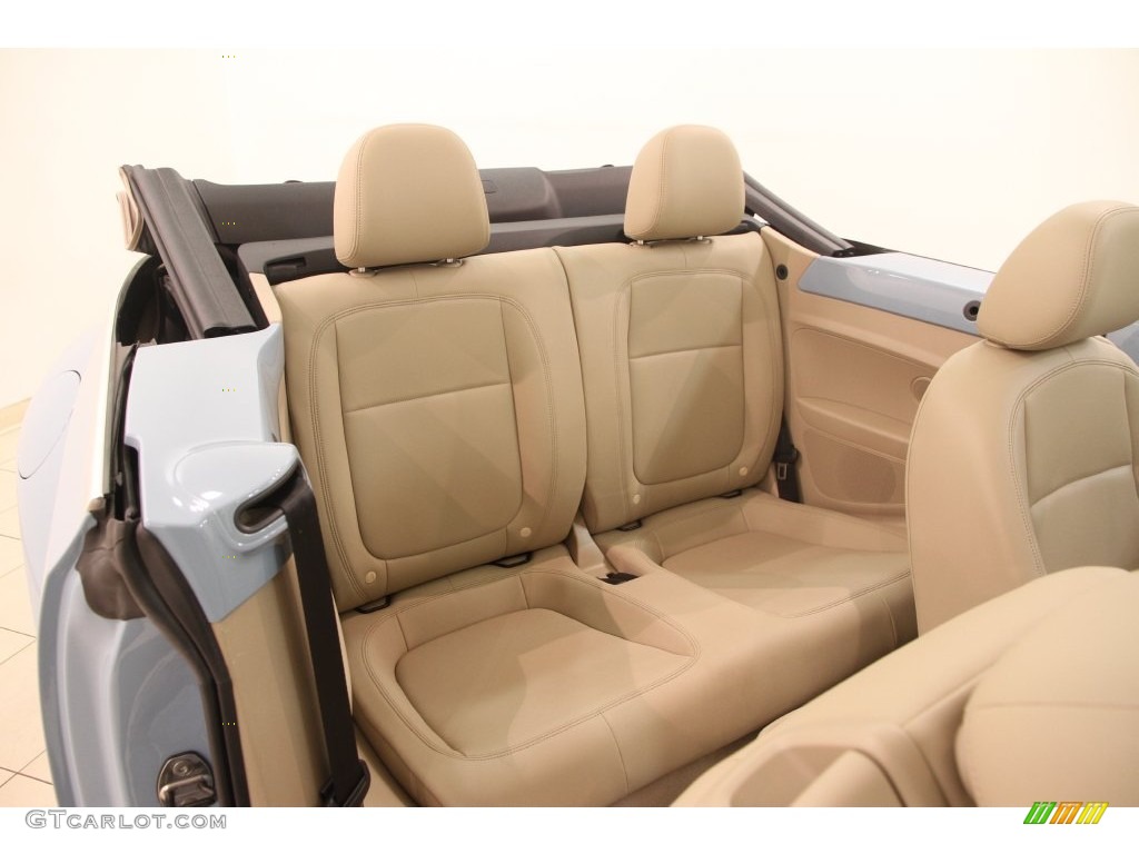 2013 Beetle 2.5L Convertible - Denim Blue / Beige photo #14