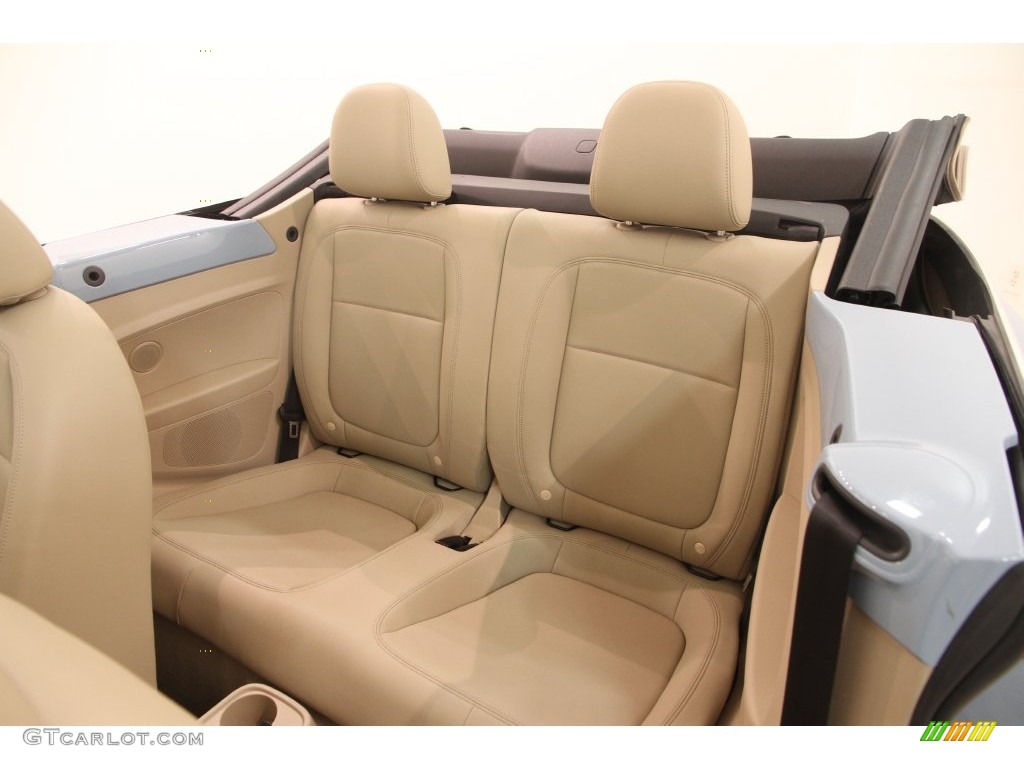 2013 Beetle 2.5L Convertible - Denim Blue / Beige photo #15