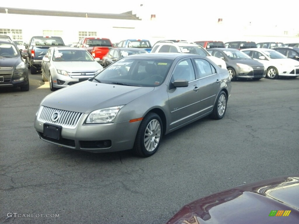 2008 Milan V6 Premier AWD - Vapor Silver Metallic / Medium Light Stone photo #3