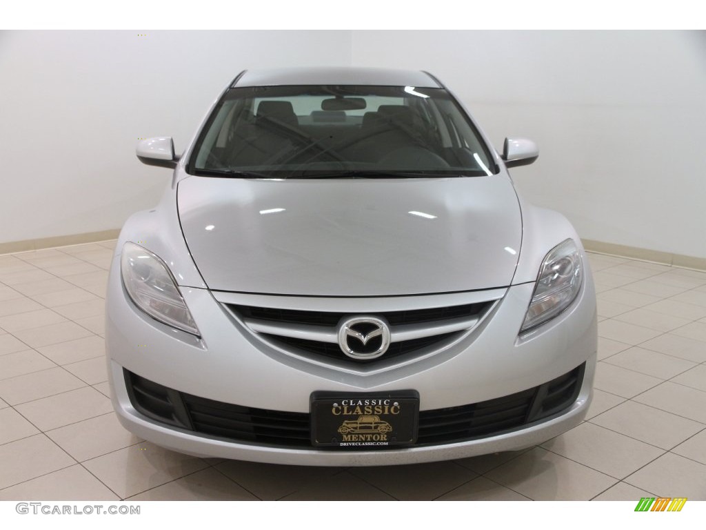 2010 MAZDA6 i Sport Sedan - Brilliant Silver Metallic / Black photo #2