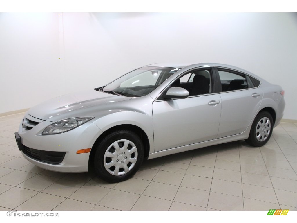2010 MAZDA6 i Sport Sedan - Brilliant Silver Metallic / Black photo #3
