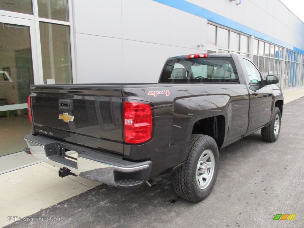 2016 Silverado 1500 WT Regular Cab 4x4 - Black / Dark Ash/Jet Black photo #4