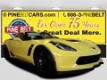 2016 Corvette Racing Yellow Tintcoat Chevrolet Corvette Z06 Coupe  photo #1