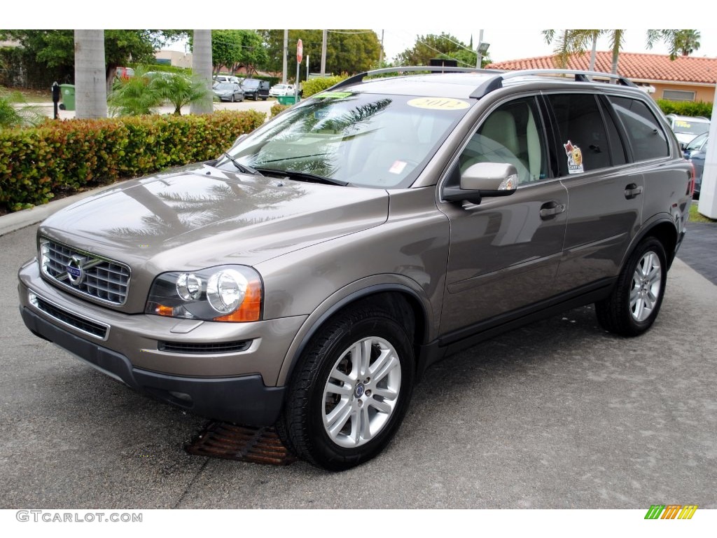 2012 XC90 3.2 - Oyster Grey Metallic / Beige photo #4