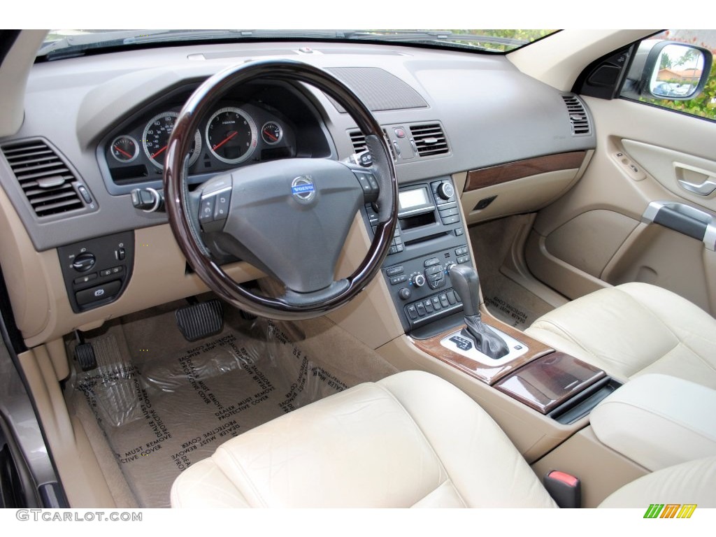 2012 XC90 3.2 - Oyster Grey Metallic / Beige photo #17