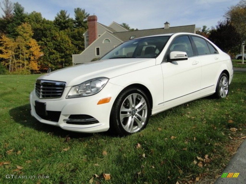 Polar White Mercedes-Benz C