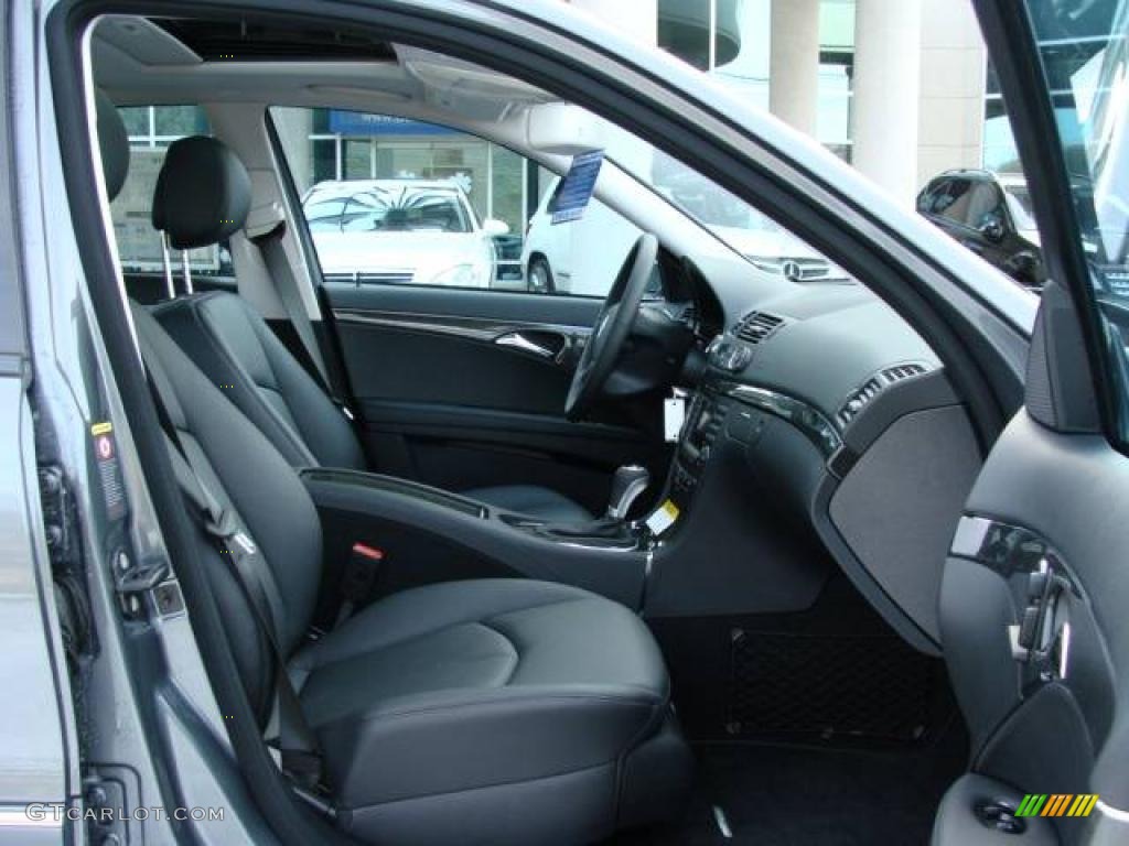 2008 E 350 Sedan - Flint Grey Metallic / Black photo #12