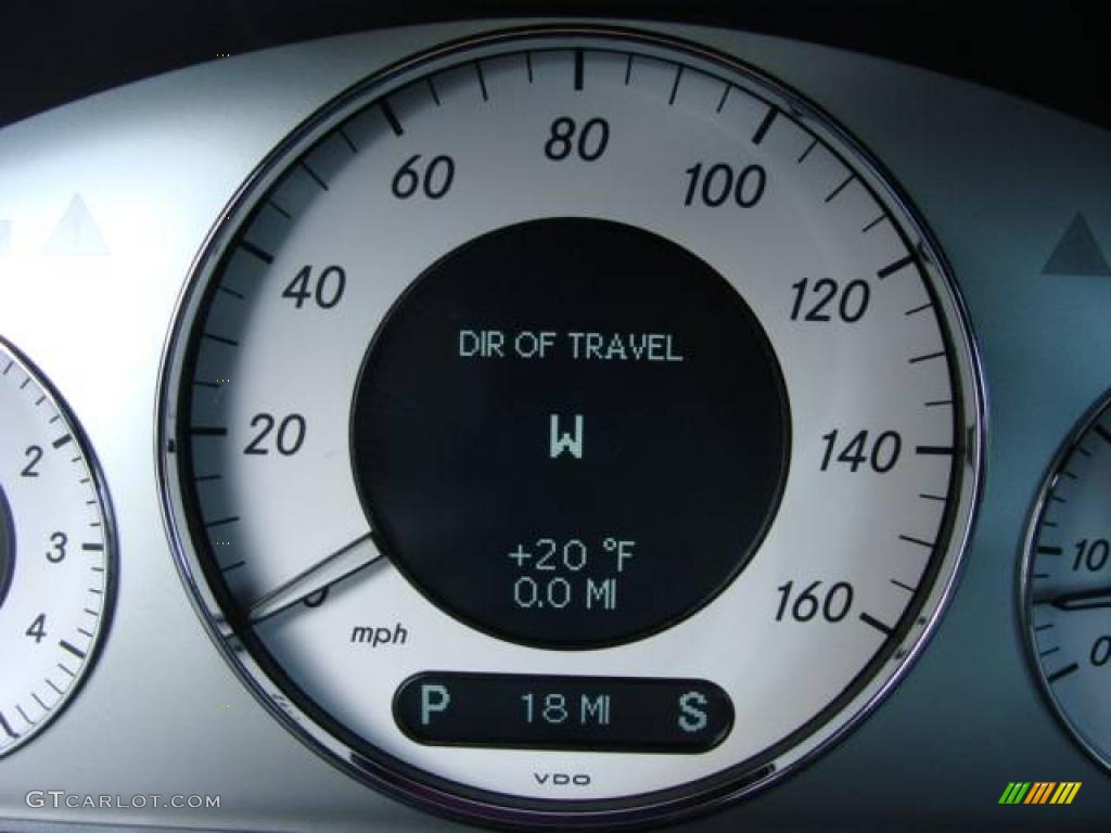 2008 E 350 Sedan - Flint Grey Metallic / Black photo #15