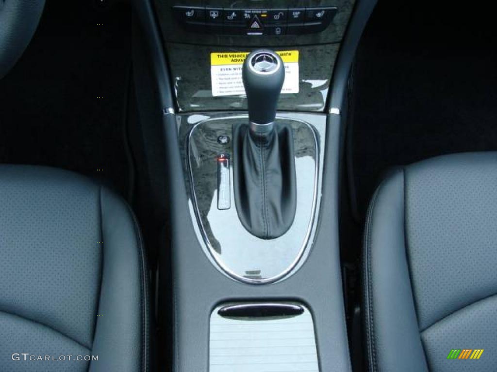 2008 E 350 Sedan - Flint Grey Metallic / Black photo #17