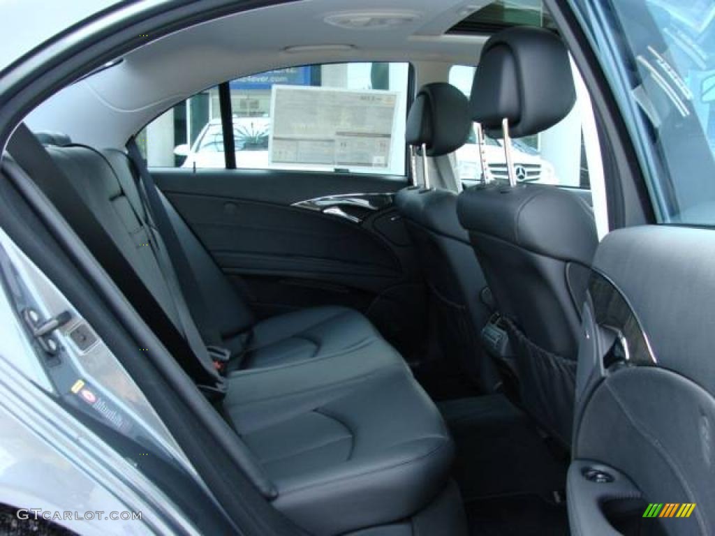 2008 E 350 Sedan - Flint Grey Metallic / Black photo #19