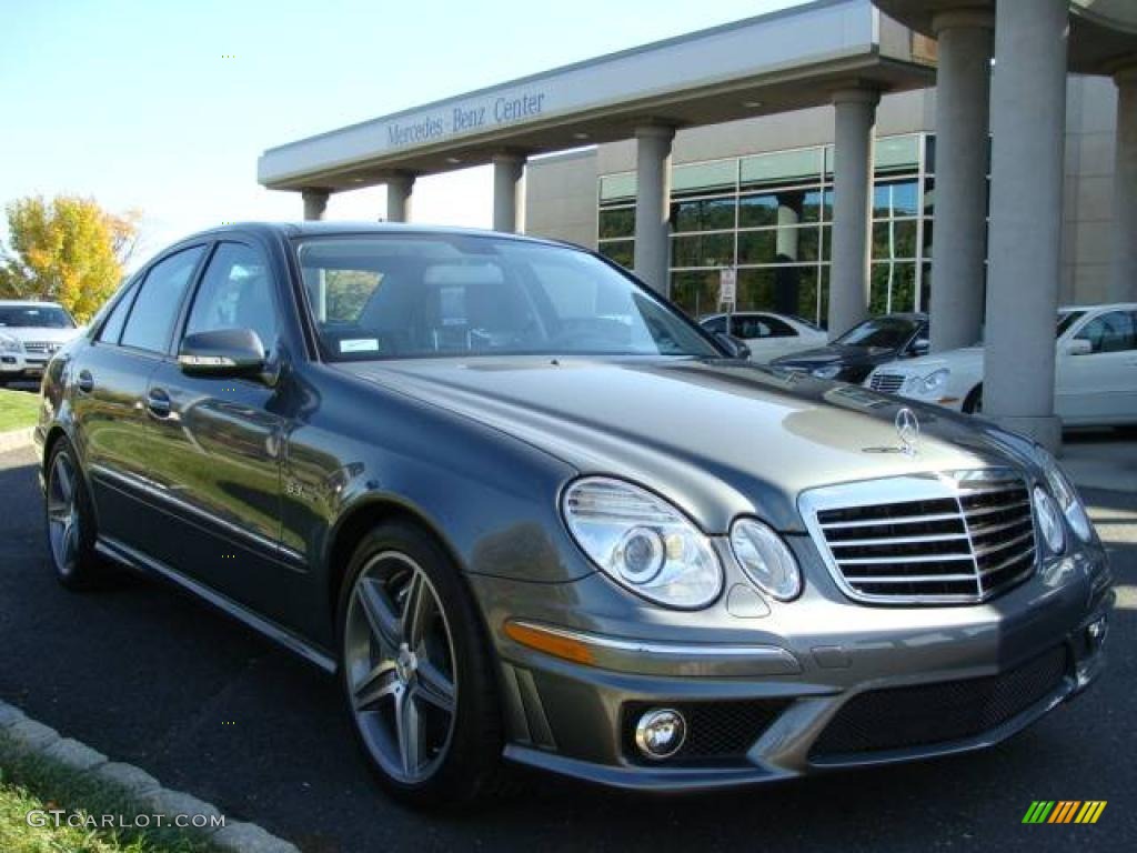 2008 E 63 AMG Sedan - Flint Grey Metallic / Ash photo #2