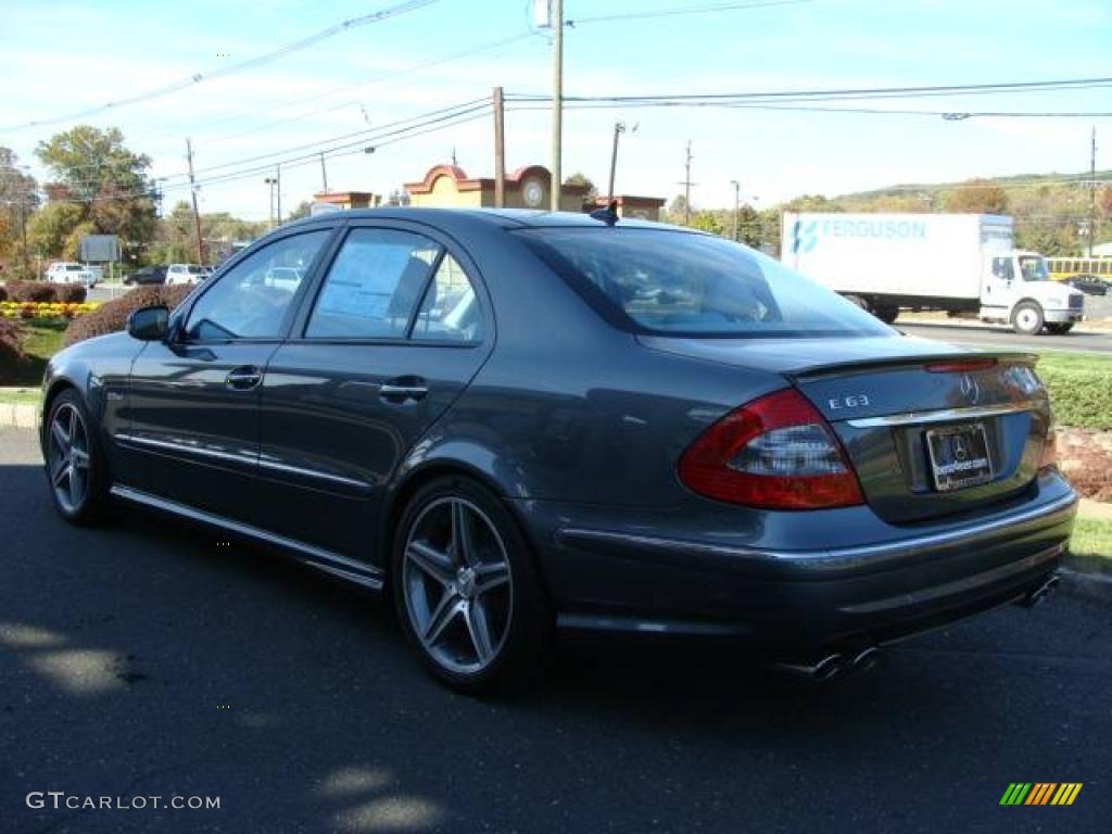 2008 E 63 AMG Sedan - Flint Grey Metallic / Ash photo #5