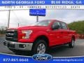 2016 Race Red Ford F150 XL SuperCrew 4x4  photo #1