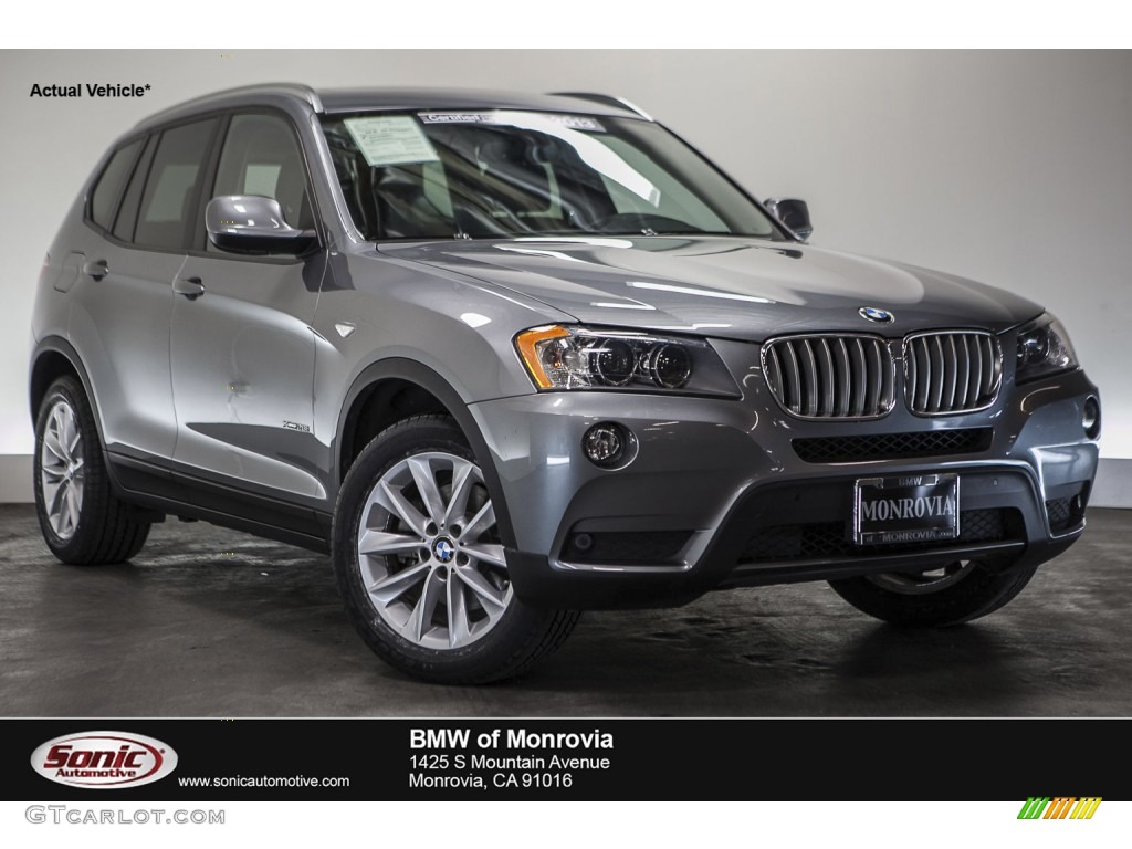 Space Gray Metallic BMW X3