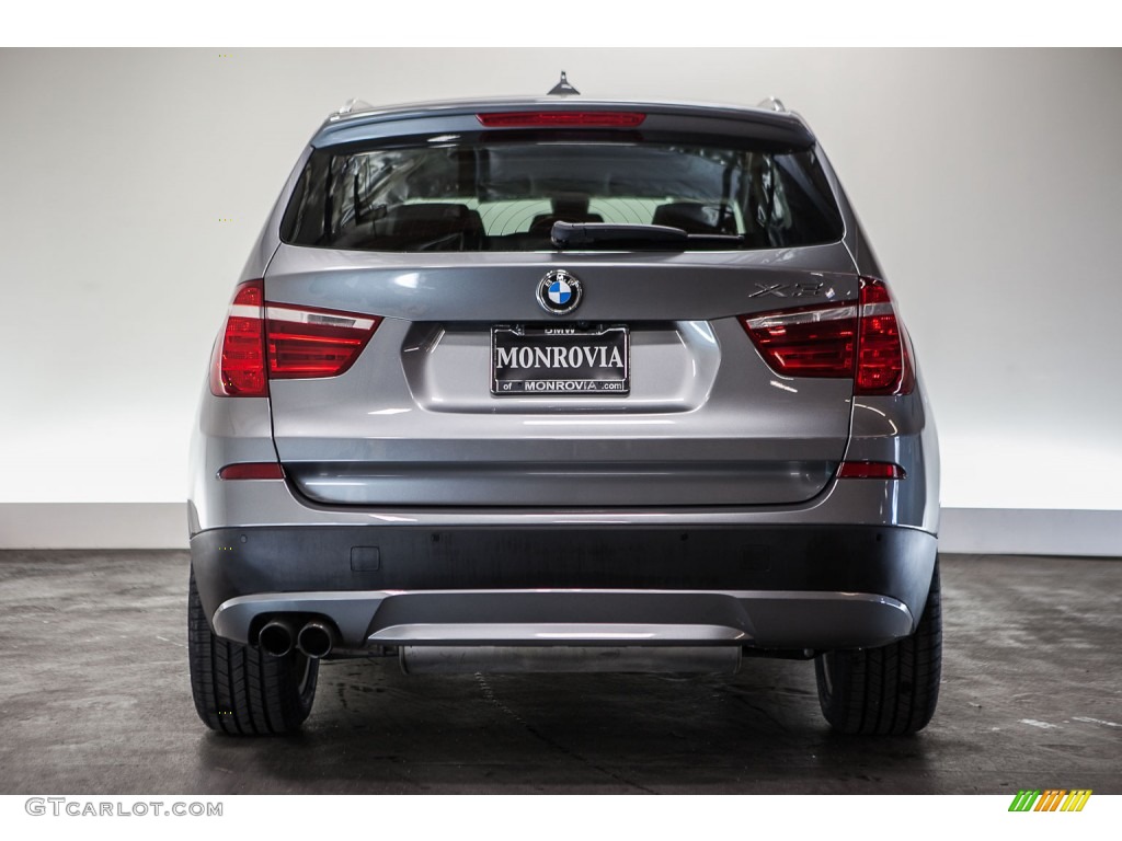 2013 X3 xDrive 28i - Space Gray Metallic / Black photo #3