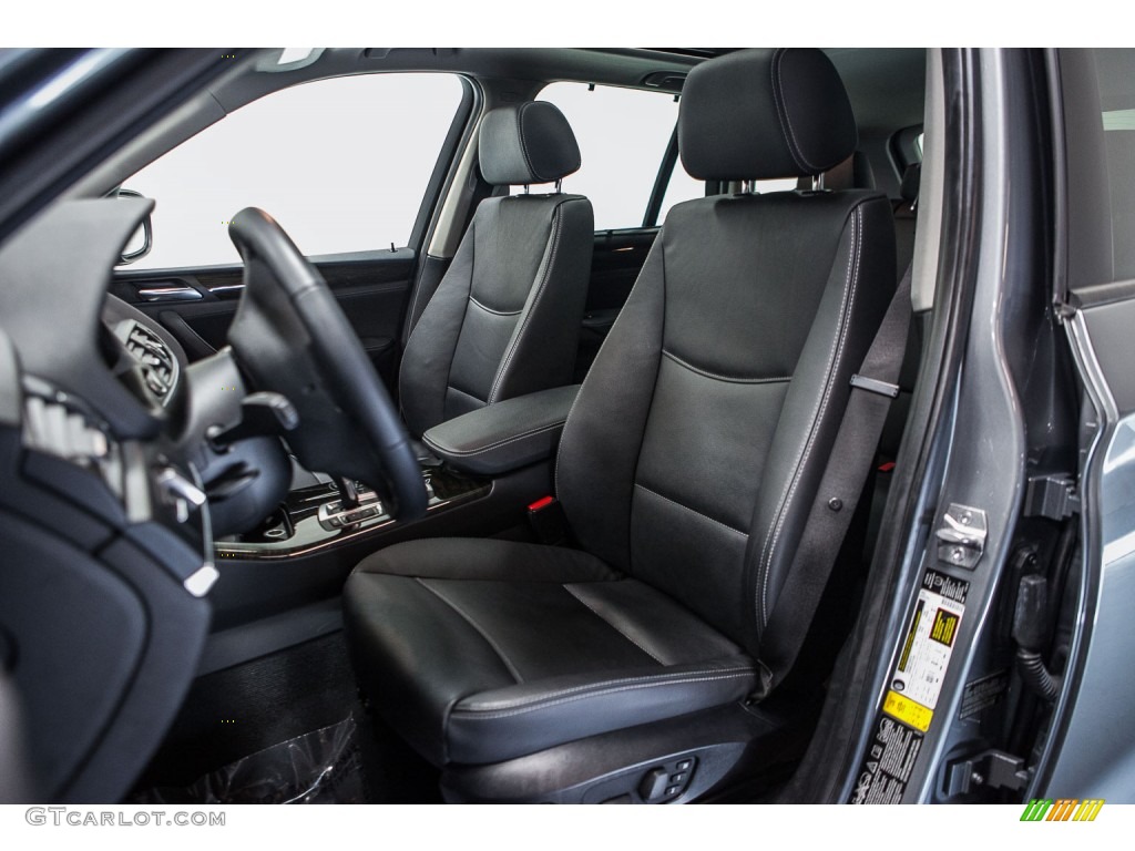 2013 X3 xDrive 28i - Space Gray Metallic / Black photo #6