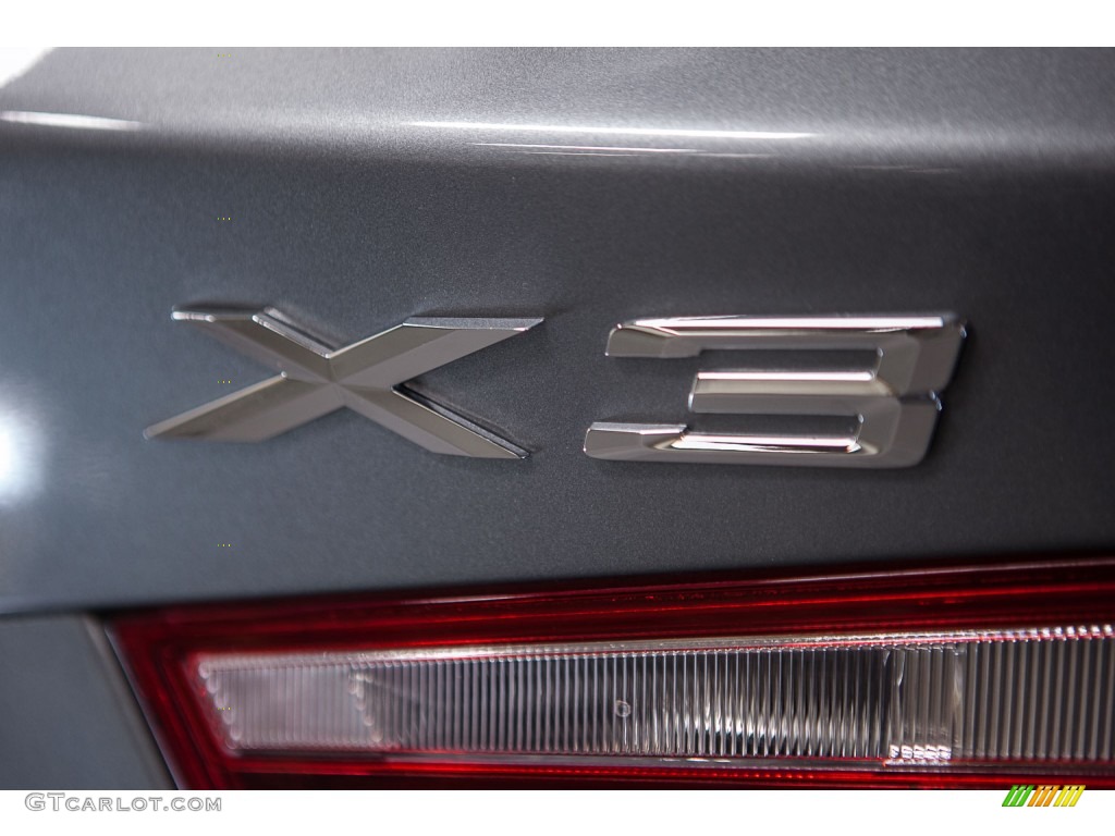 2013 X3 xDrive 28i - Space Gray Metallic / Black photo #7