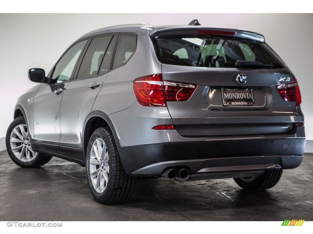 2013 X3 xDrive 28i - Space Gray Metallic / Black photo #10