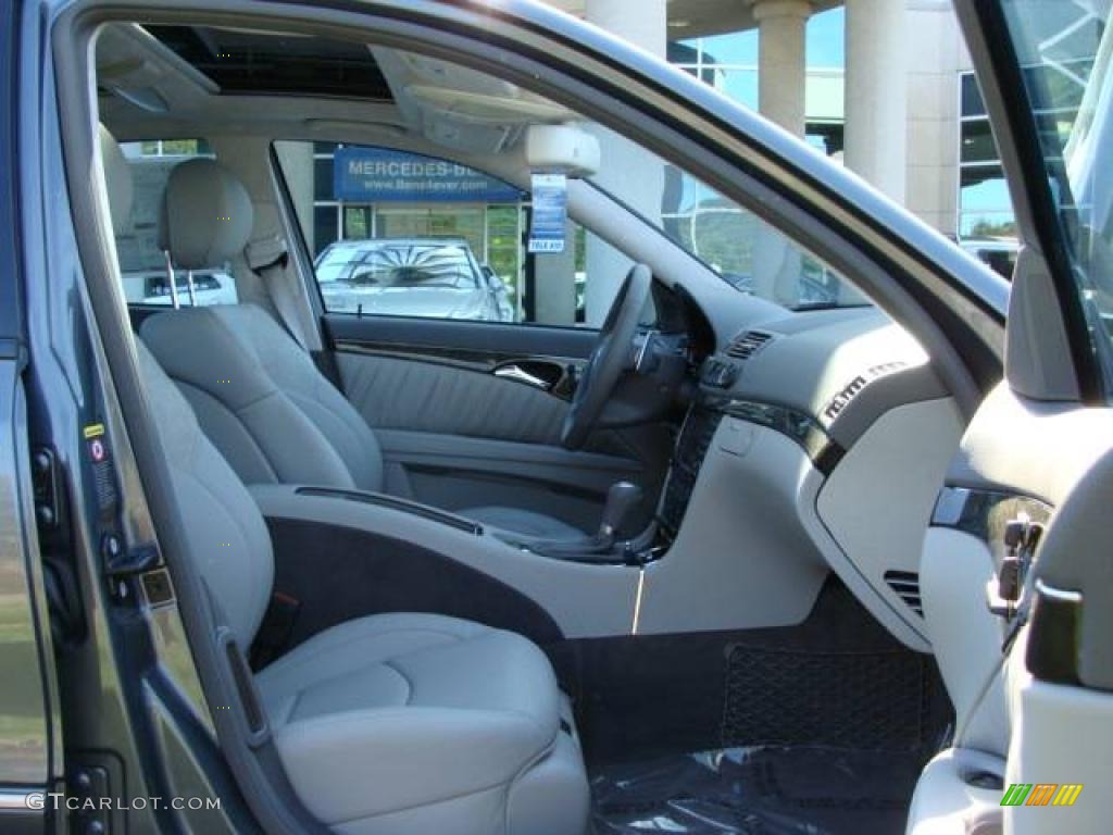 2008 E 63 AMG Sedan - Flint Grey Metallic / Ash photo #11