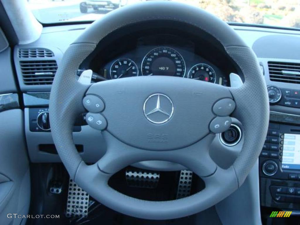 2008 E 63 AMG Sedan - Flint Grey Metallic / Ash photo #13