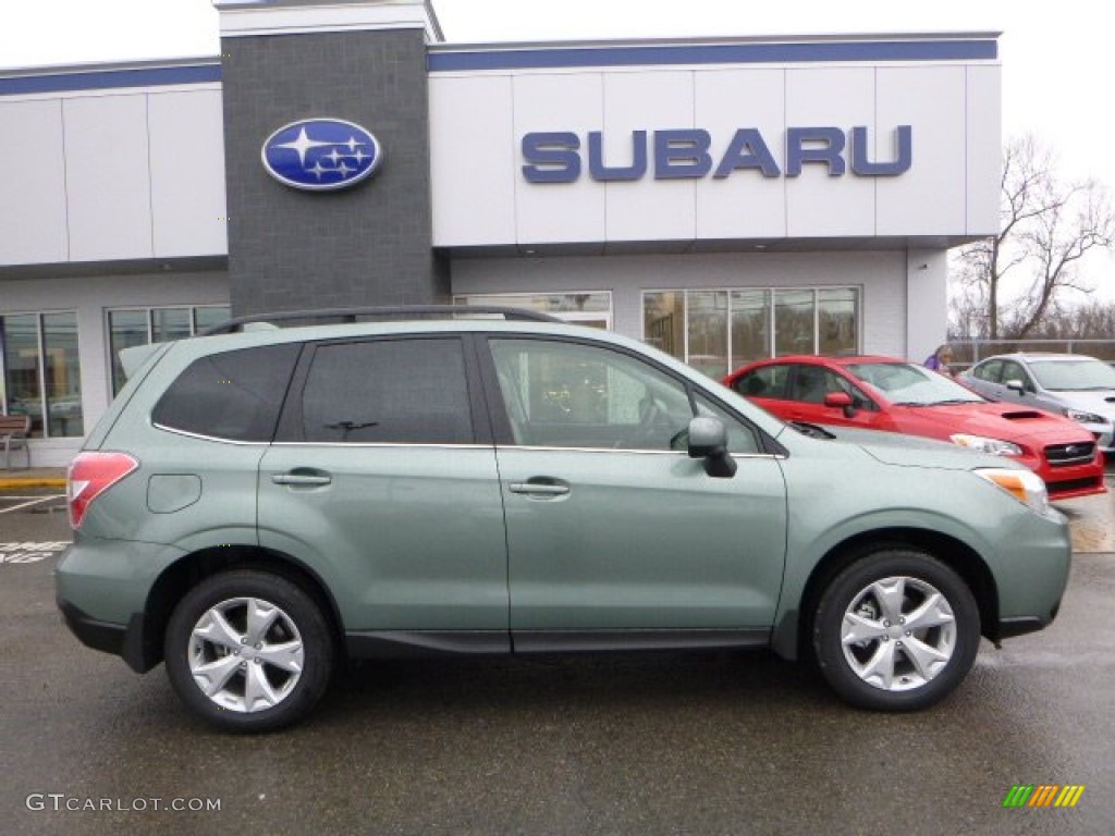 Jasmine Green Metallic 2016 Subaru Forester 2.5i Limited Exterior Photo #109978812