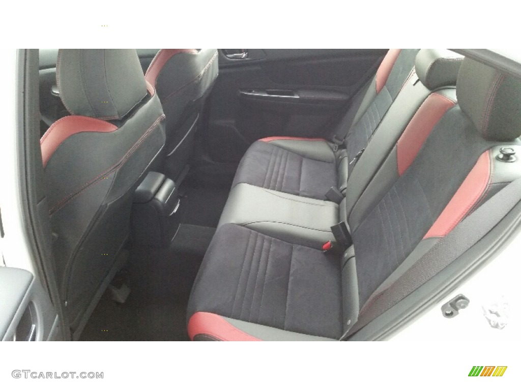 Carbon Black Interior 2016 Subaru WRX STI Photo #109978897
