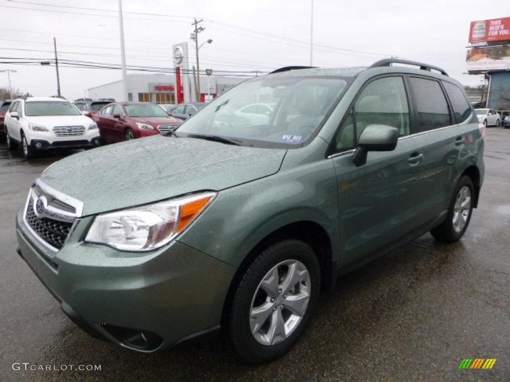 Jasmine Green Metallic 2016 Subaru Forester 2.5i Limited Exterior Photo #109979010