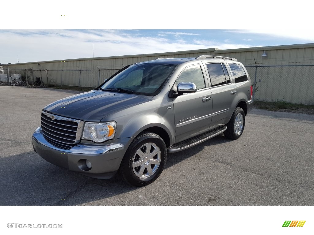 2008 Aspen Limited - Mineral Gray Metallic / Dark Slate Gray/Light Slate Gray photo #8