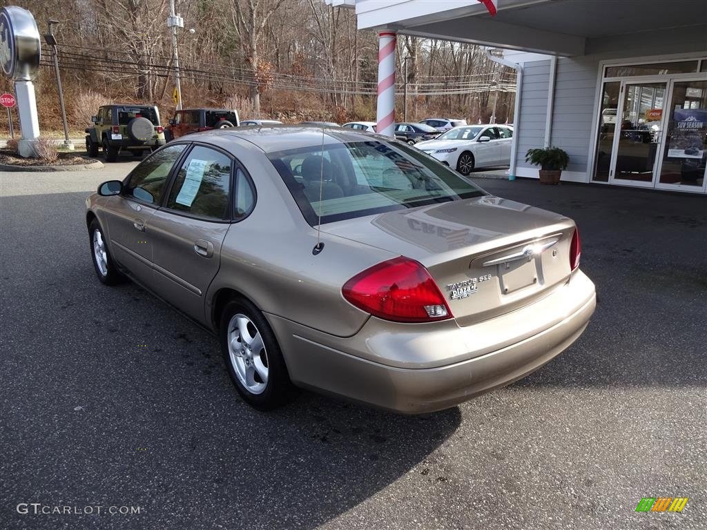 2003 Taurus SES - Arizona Beige Metallic / Medium Parchment photo #5