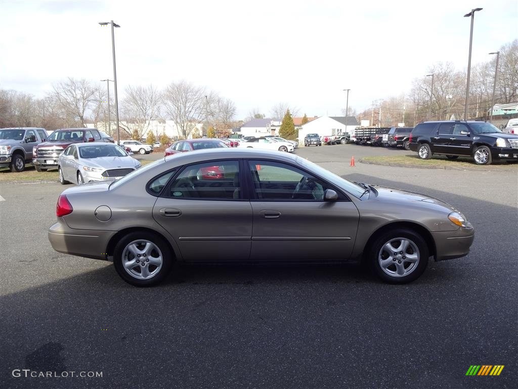 2003 Taurus SES - Arizona Beige Metallic / Medium Parchment photo #8