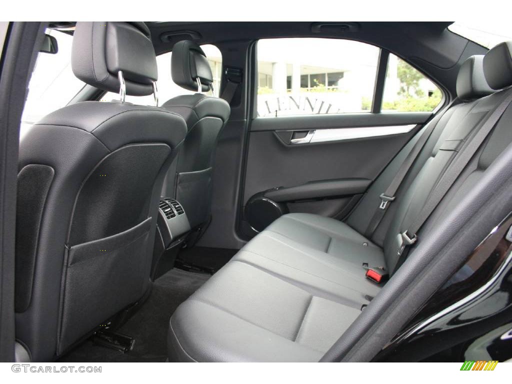 2008 C 300 4Matic Sport - Black / Black photo #19
