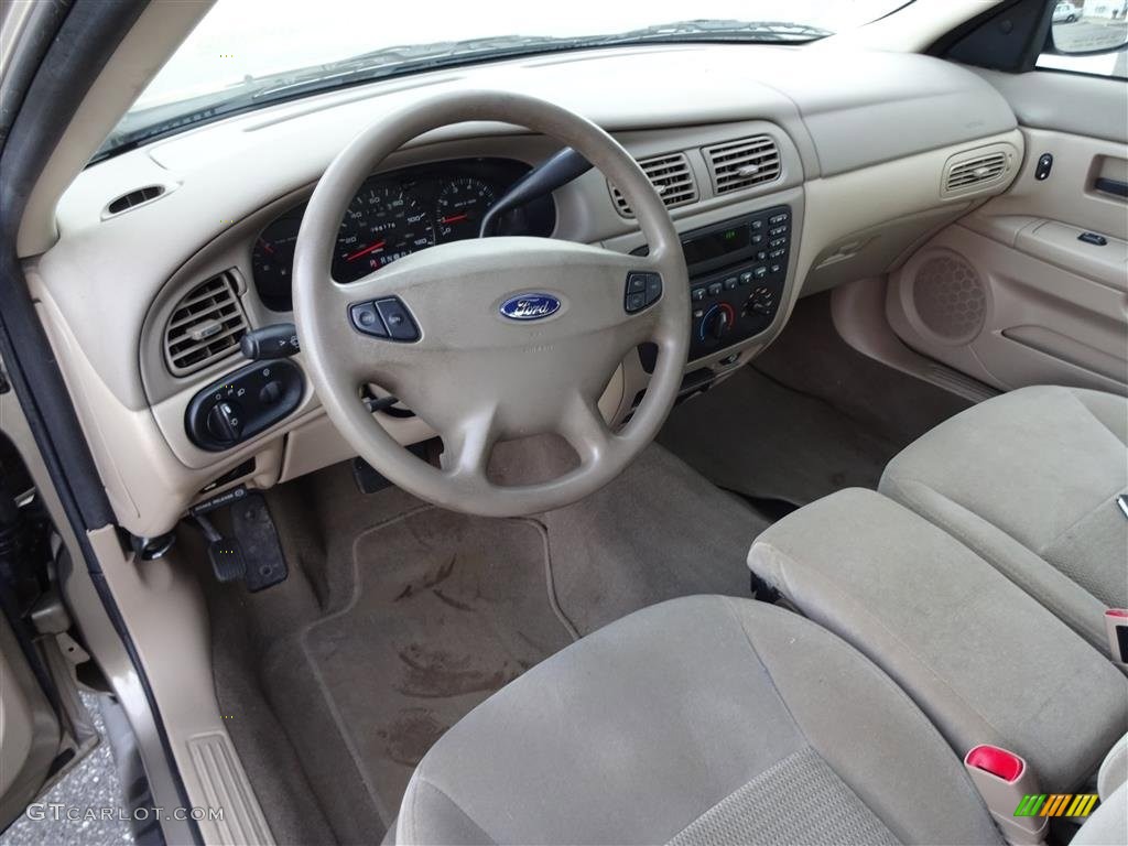 2003 Taurus SES - Arizona Beige Metallic / Medium Parchment photo #11