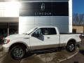 Oxford White 2010 Ford F150 Lariat SuperCab 4x4
