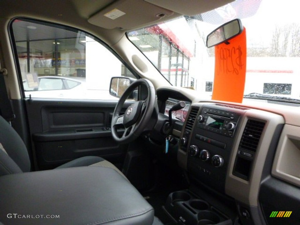 2012 Ram 1500 ST Crew Cab 4x4 - Deep Cherry Red Crystal Pearl / Dark Slate Gray/Medium Graystone photo #4