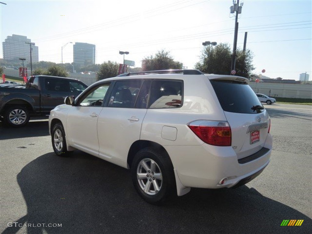 2010 Highlander SE - Blizzard White Pearl / Sand Beige photo #6