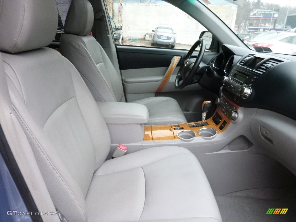 2008 Highlander Hybrid Limited 4WD - Wave Line Pearl / Ash Gray photo #12
