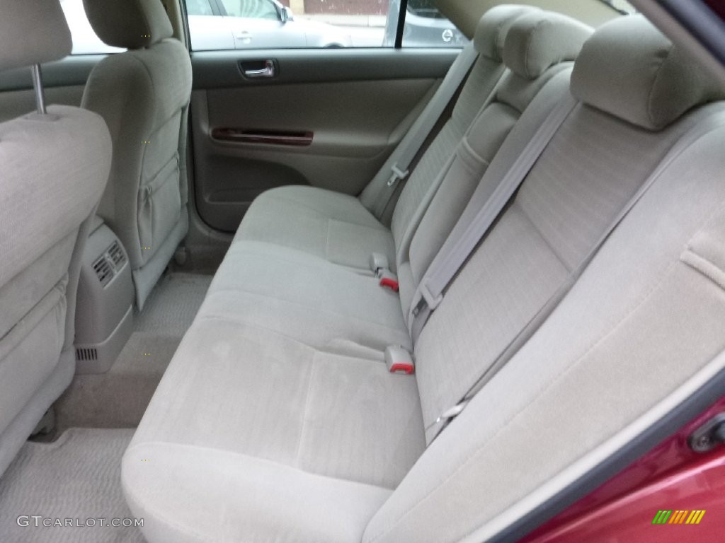 2006 Camry XLE - Salsa Red Pearl / Taupe photo #6