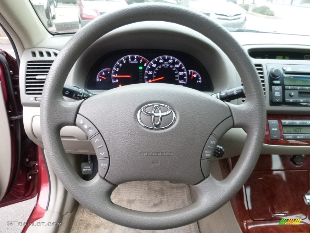 2006 Camry XLE - Salsa Red Pearl / Taupe photo #19