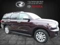 2012 Sizzling Crimson Mica Toyota Sequoia Limited 4WD  photo #1