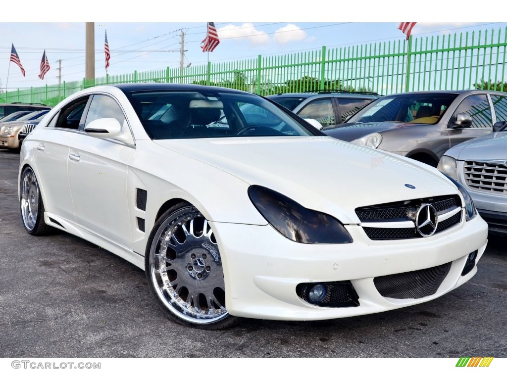 Alabaster White Mercedes-Benz CLS