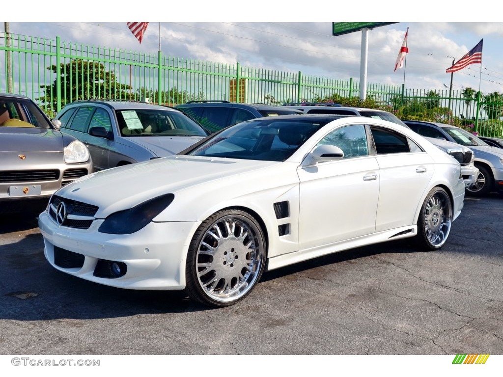 2006 CLS 500 - Alabaster White / Black photo #3