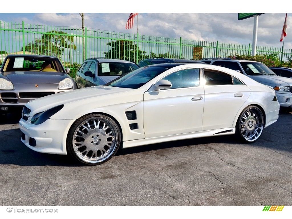 2006 CLS 500 - Alabaster White / Black photo #4